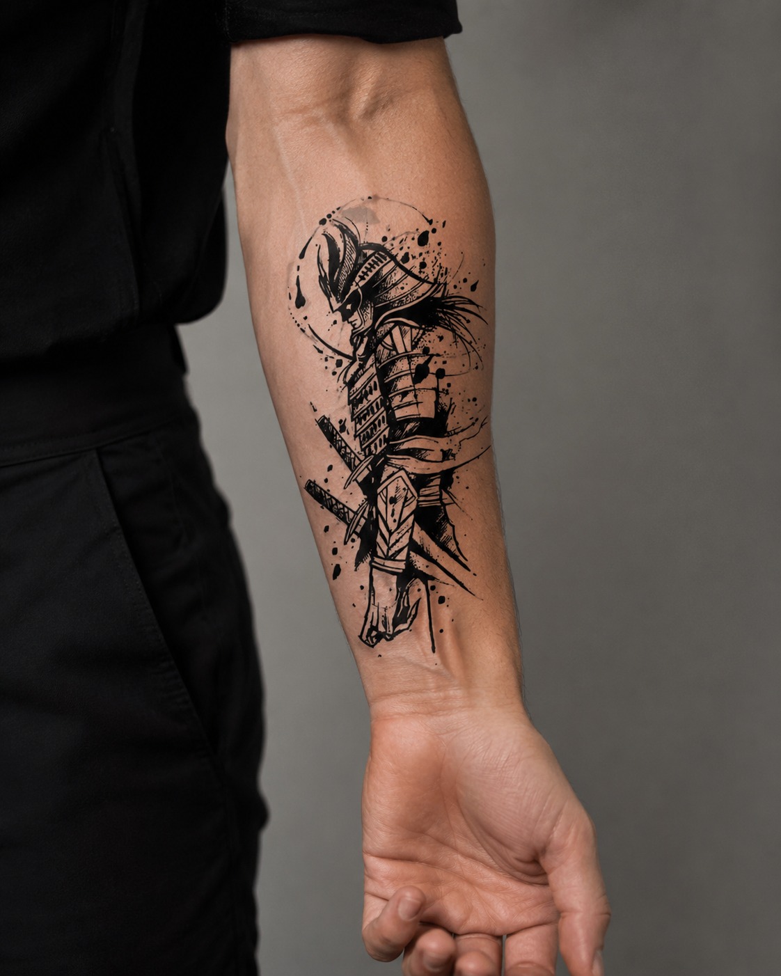 Ink Ronin semi-permanent tattoo shown on skin